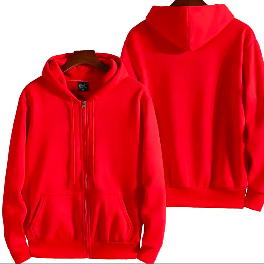 Unisex Essential Zip-Up Hoodie