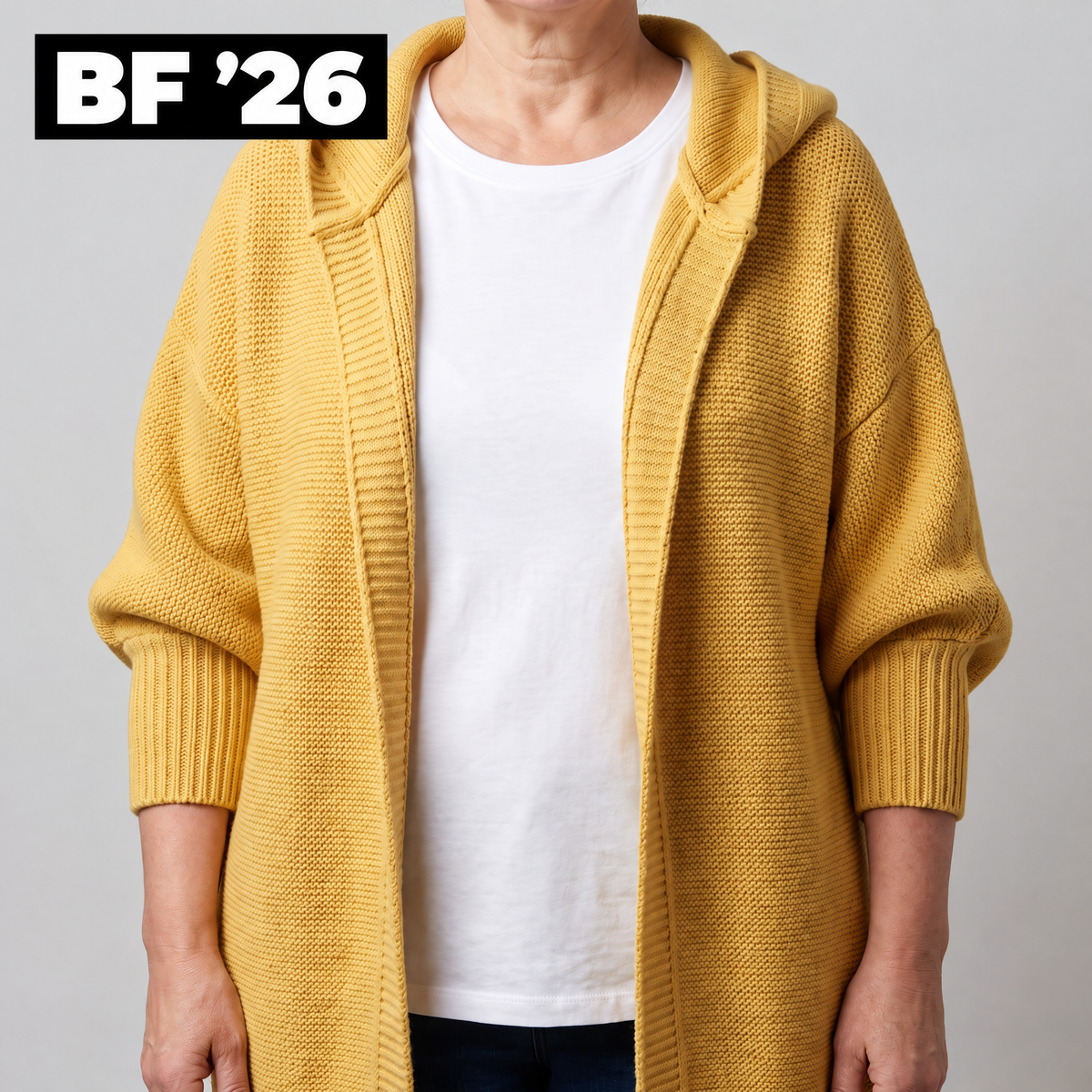 VALENTINA ROSSI LOOSE KNIT CARDIGAN