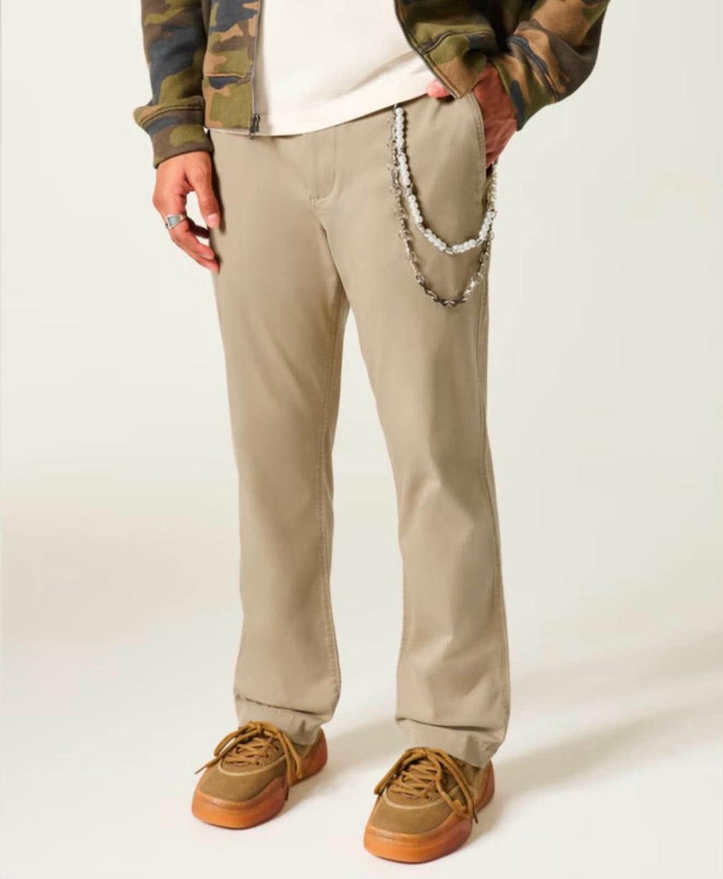 Pantalones chinos rectos ceñidos