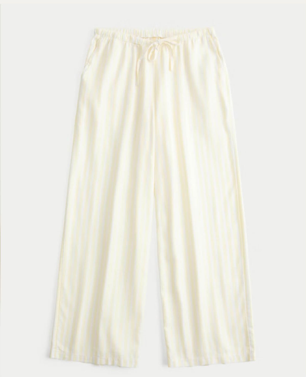 Pantalones de pierna ancha Oxford