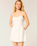 Open Back Mini Dress