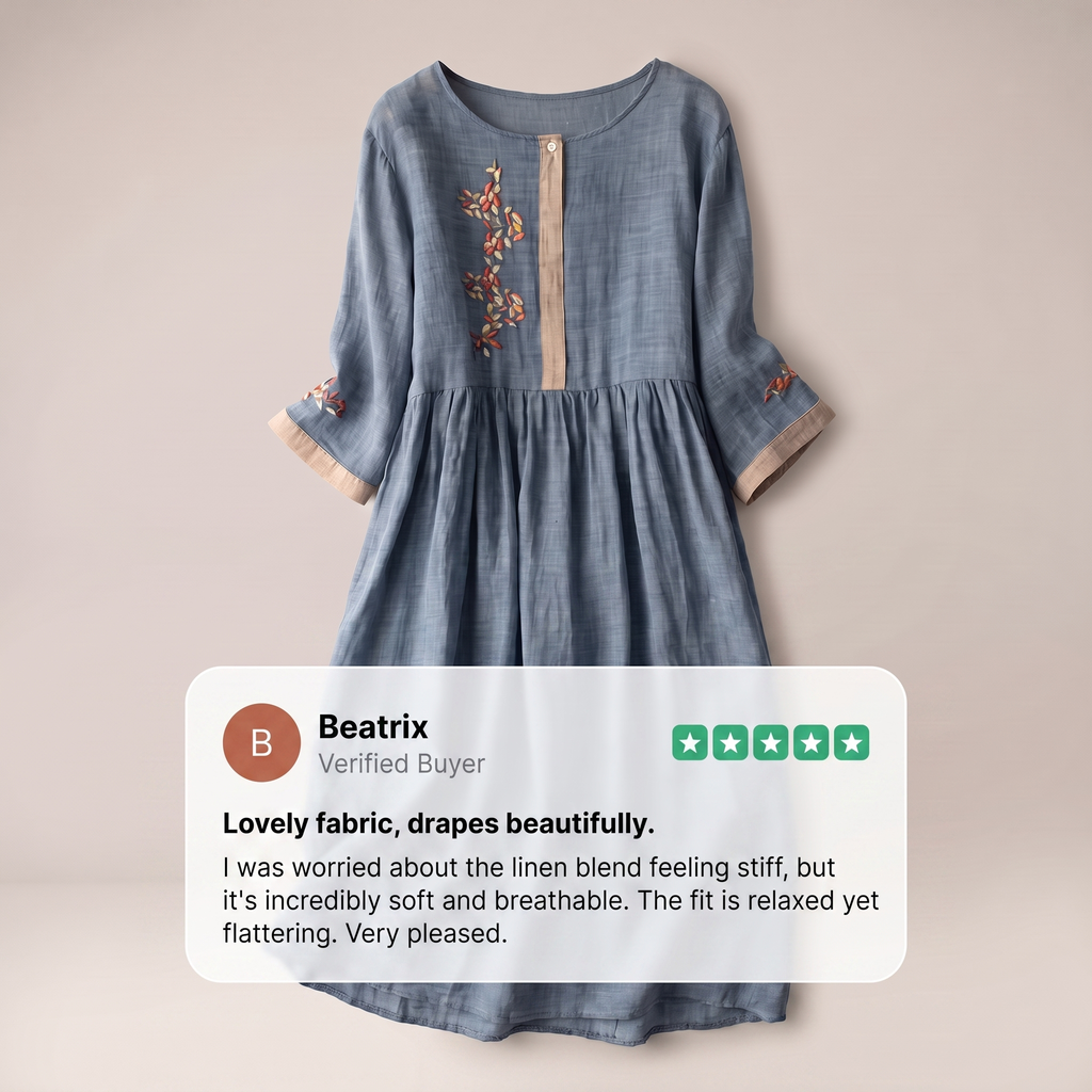SOFIA LINEN DRESS