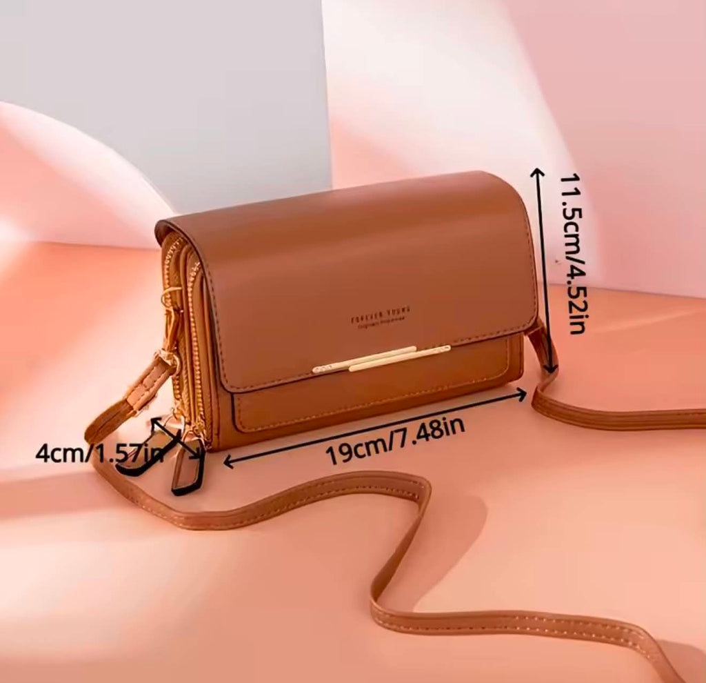 Elegant Women’s Crossbody Wallet