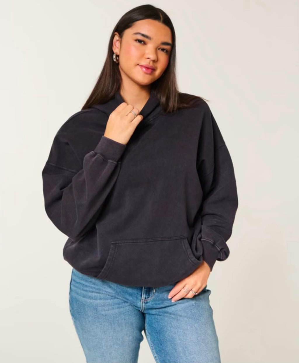 SudaderA Oversize con Capucha