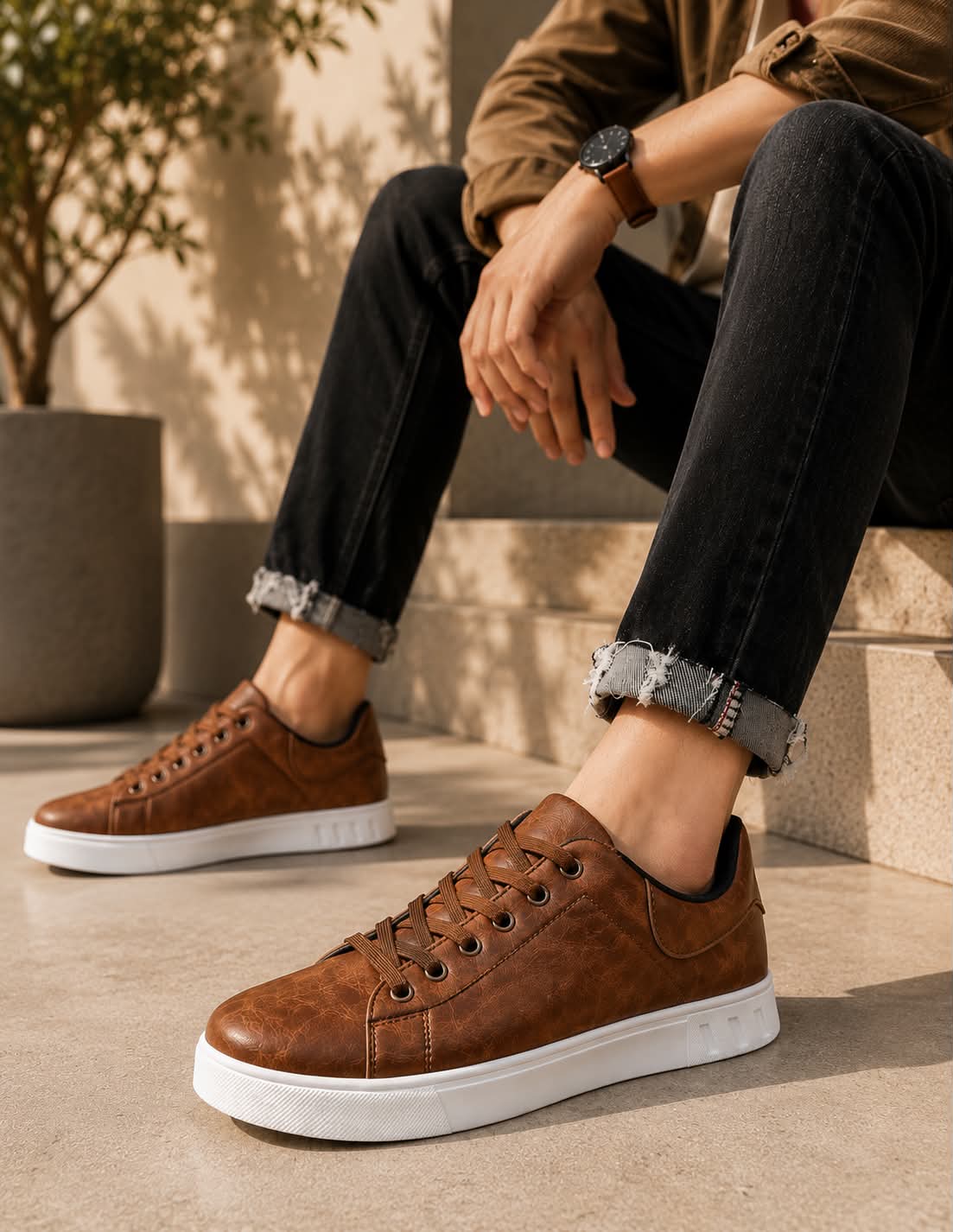 The Heritage Loafer — British Leather Slip-On