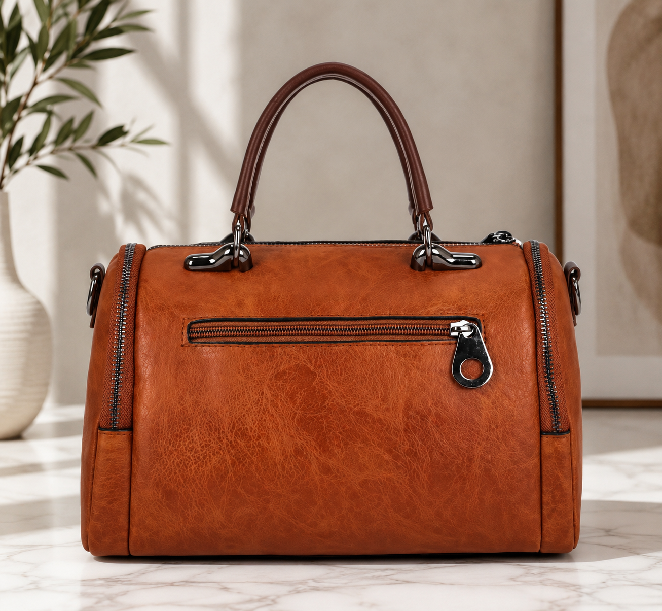 Vintage Luxe Tassel Handbag