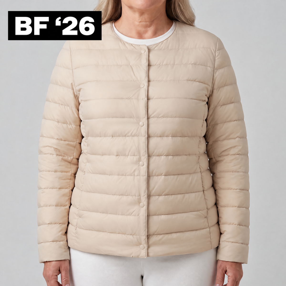 LIGHTWEIGHT QUILTED PUFFER JACKET