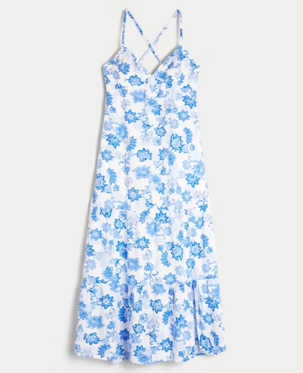 Vestido largo con espalda abierta
