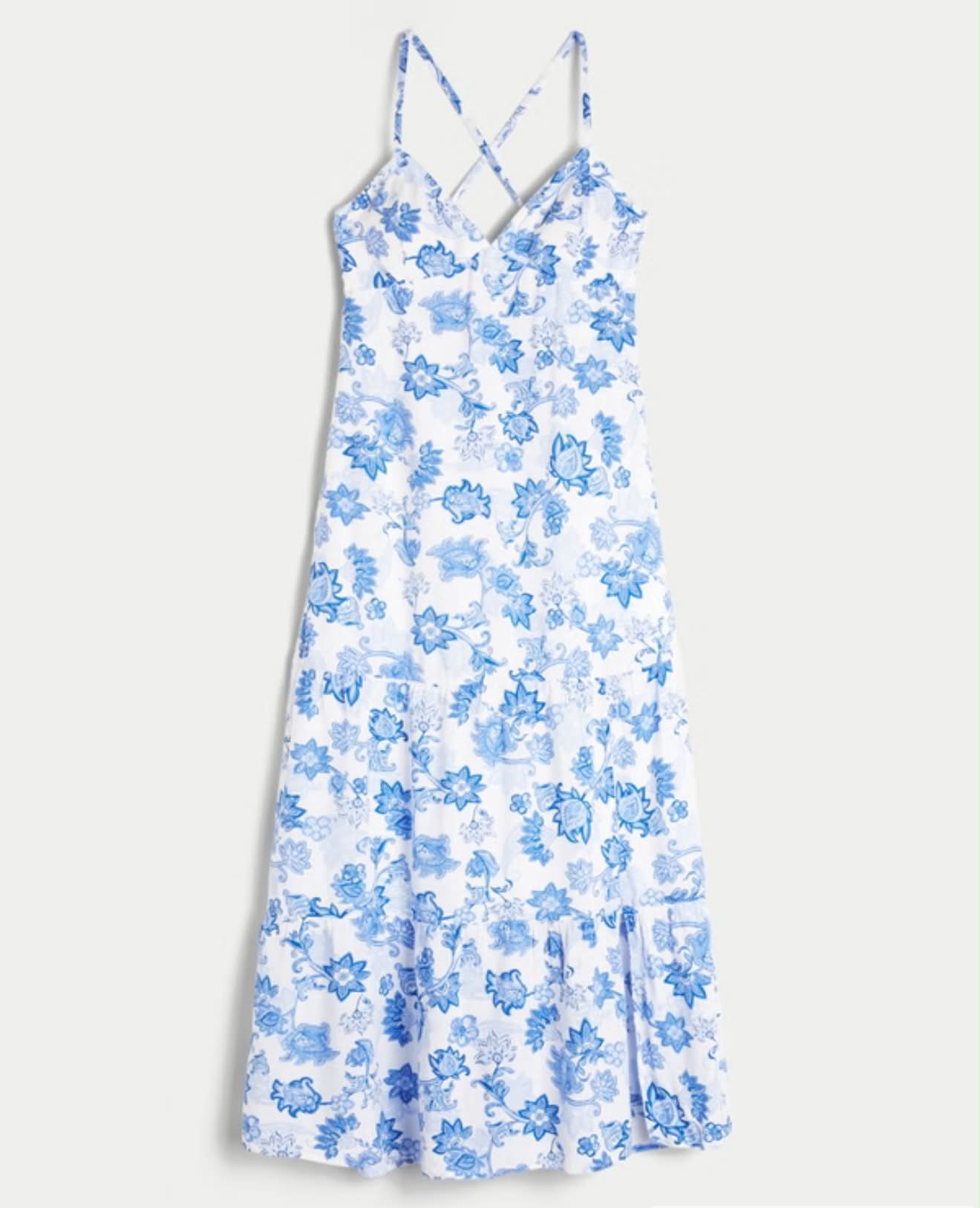 Vestido largo con espalda abierta