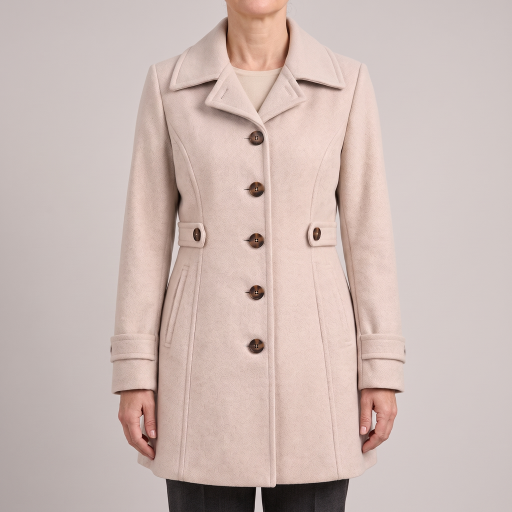 SOPHISTICATED LONGLINE TAILORED COAT