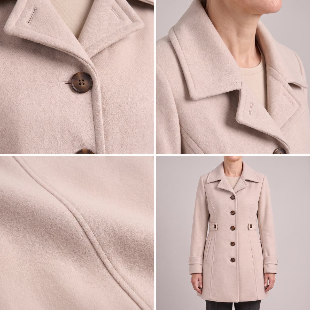 SOPHISTICATED LONGLINE TAILORED COAT