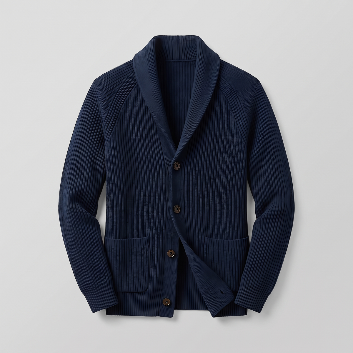 REFINED RIBBED KNIT BLAZER