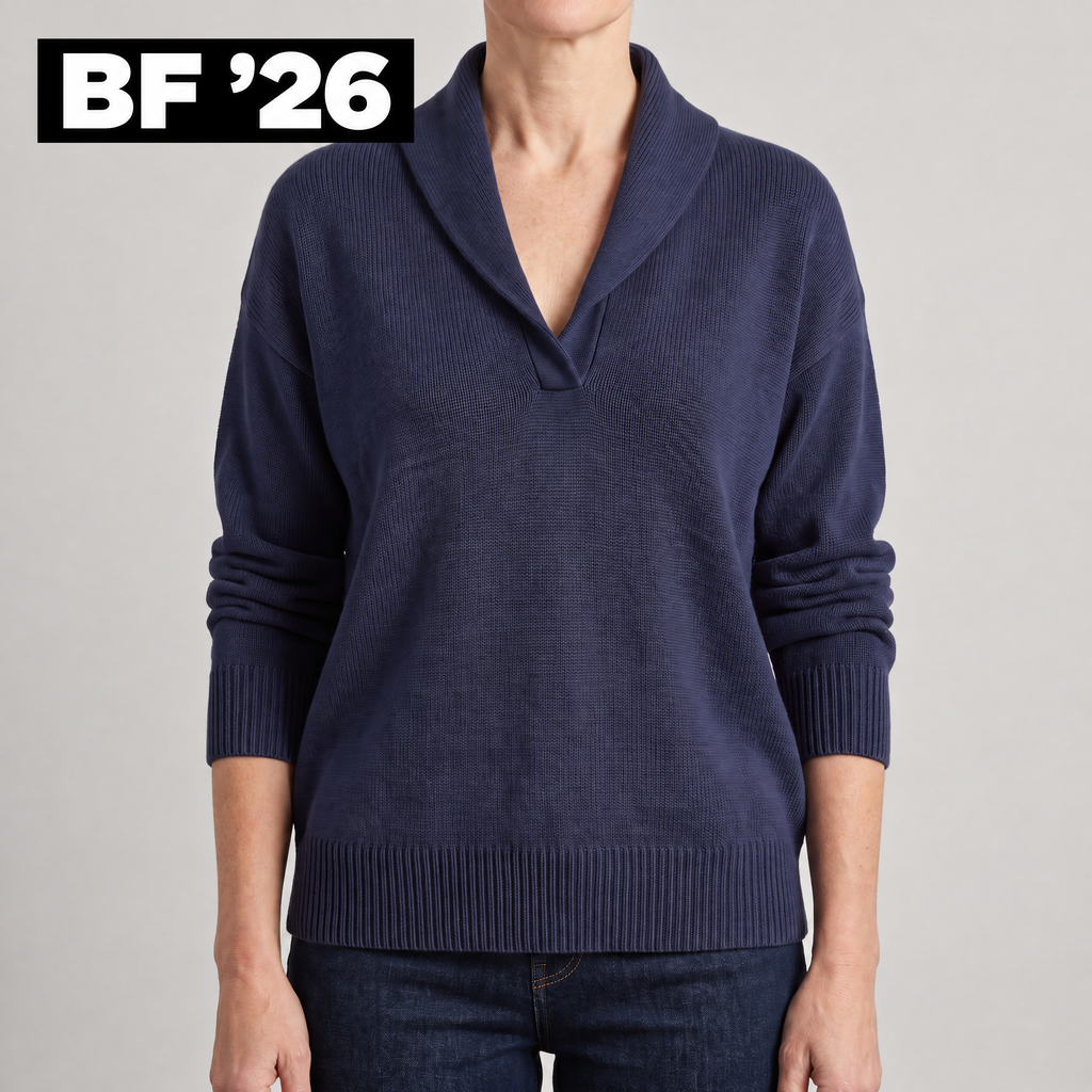 CLASSIC V-NECK KNIT JUMPER