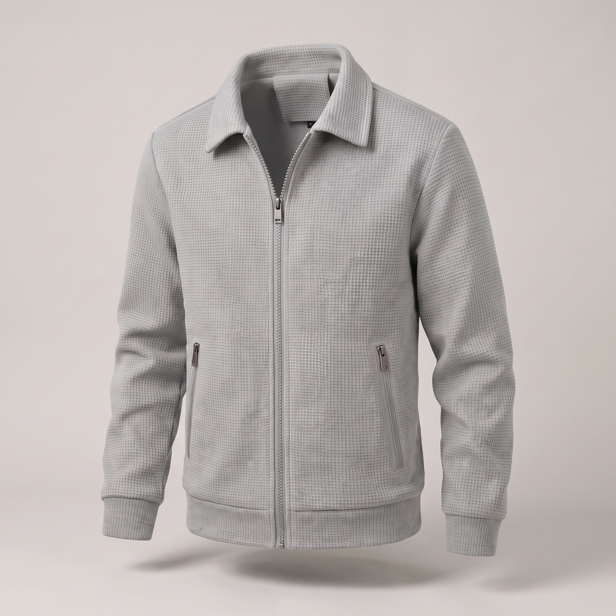 HARBOUR TEXTURED ZIP JACKET