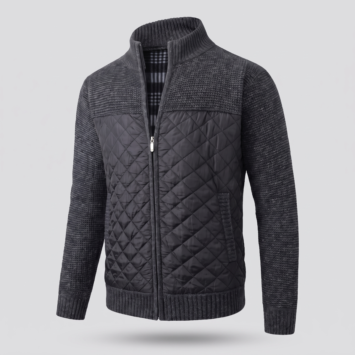 CLASSIC QUILTED KNIT JACKET