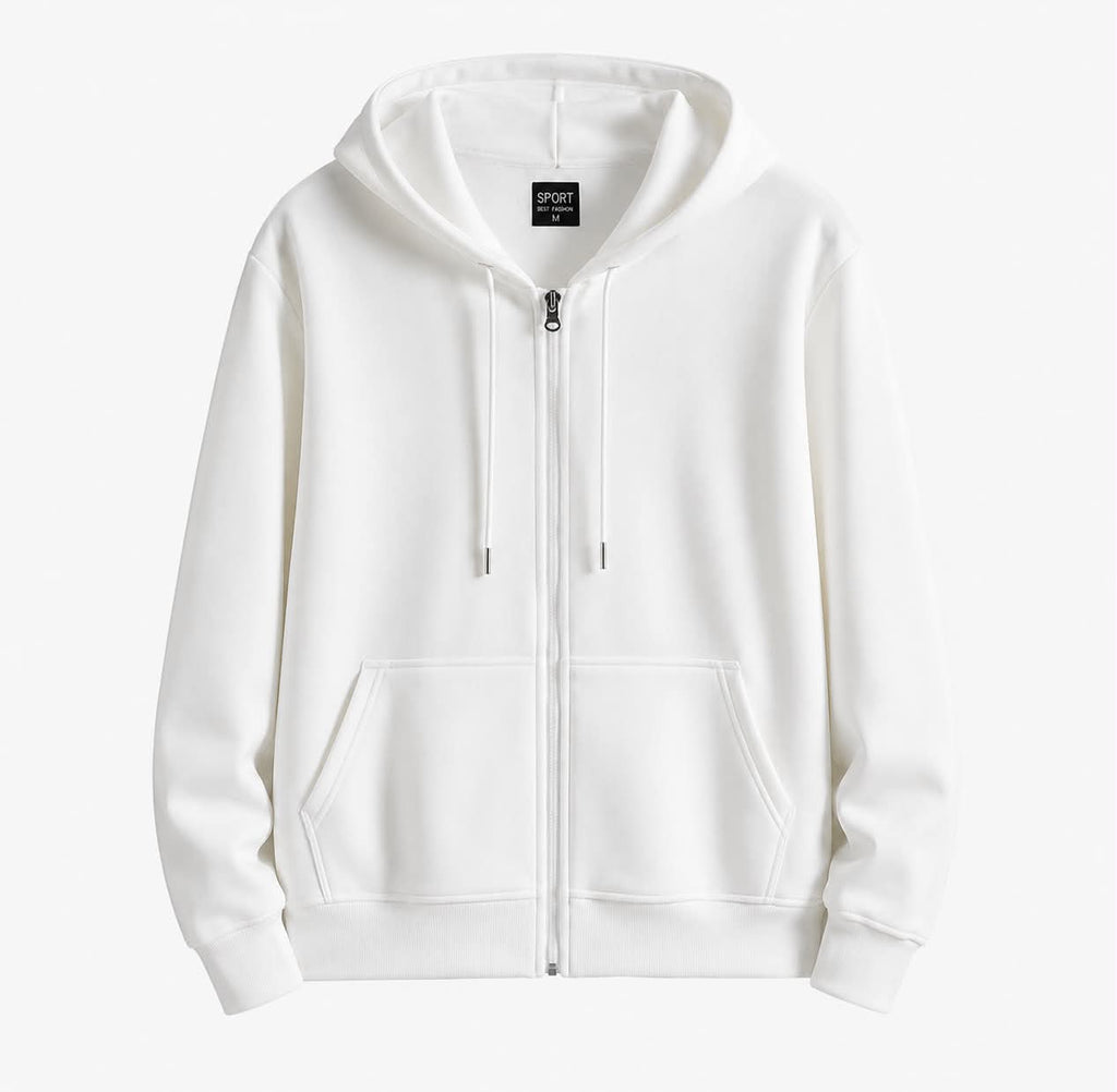 Essential Zip-Up Hoodie