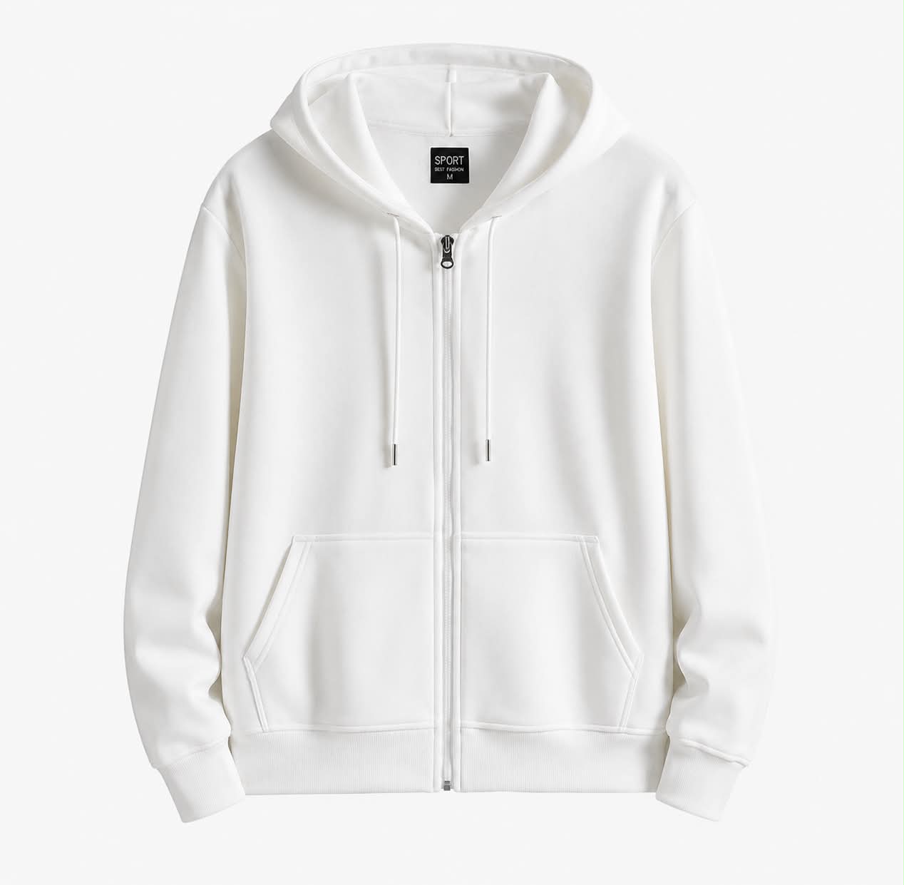 Essential Zip-Up Hoodie