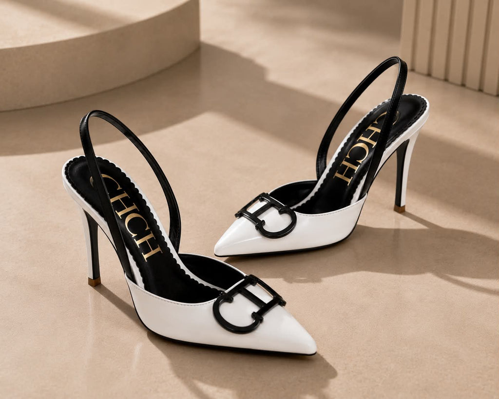 The Destiny Heel — Pointed-Toe Strappy Stiletto
