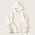 COSY WAFFLE KNIT HOODIE