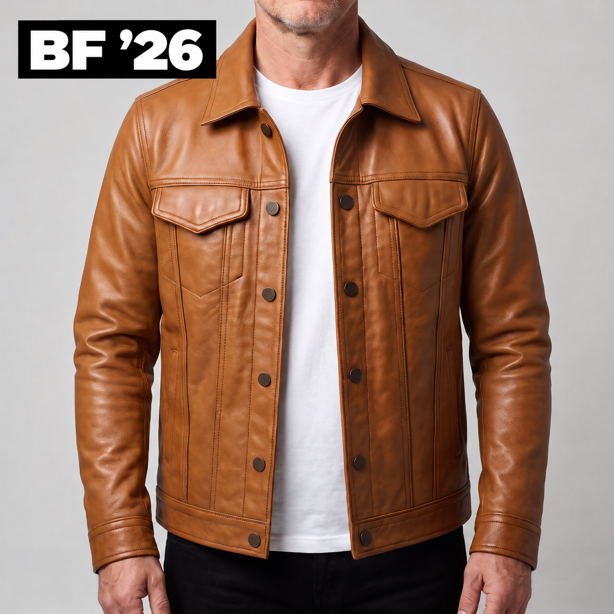 SIGNATURE LEATHER RIDER JACKET