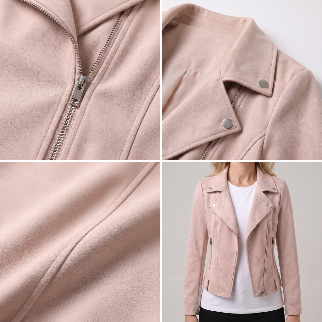 TAILORED ZIP FRONT JACKET