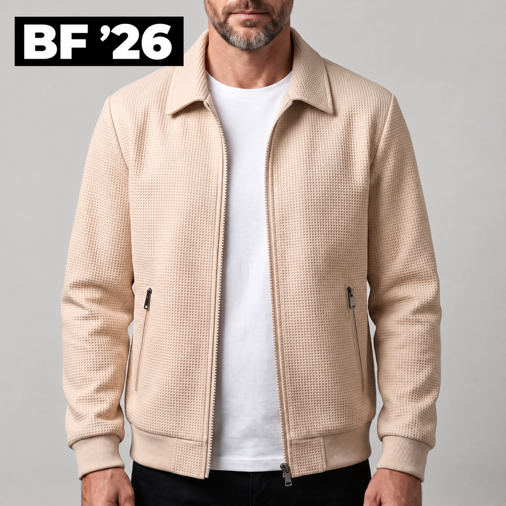 HARBOUR TEXTURED ZIP JACKET