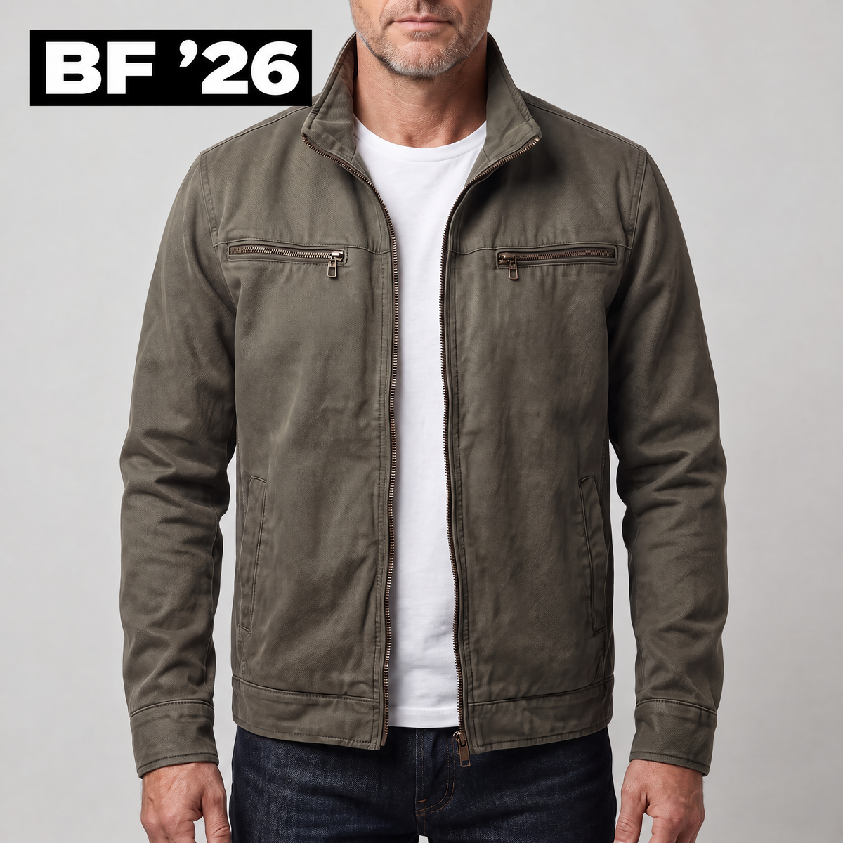 DURABLE EVERYDAY ZIP JACKET