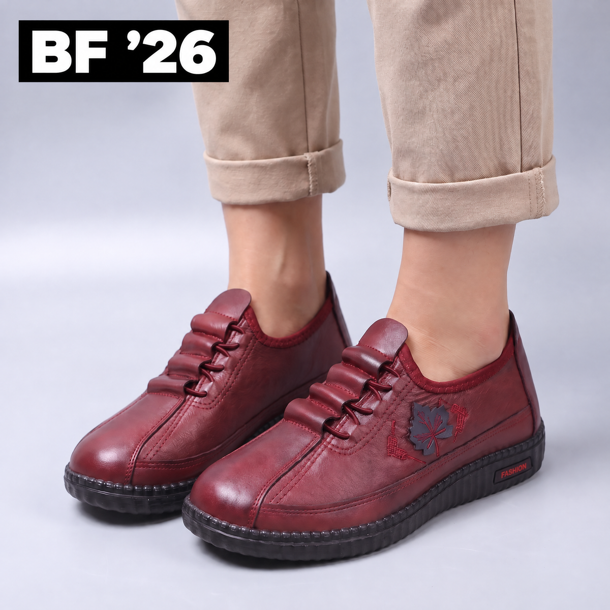 SMART COMFORT LACE-UP SHOES