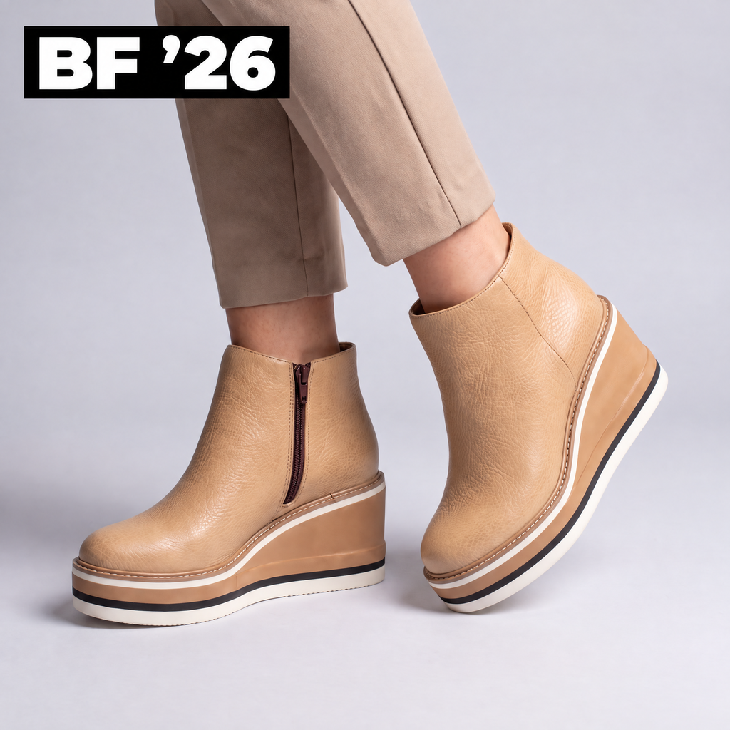 TIMELESS WEDGE ANKLE BOOTS