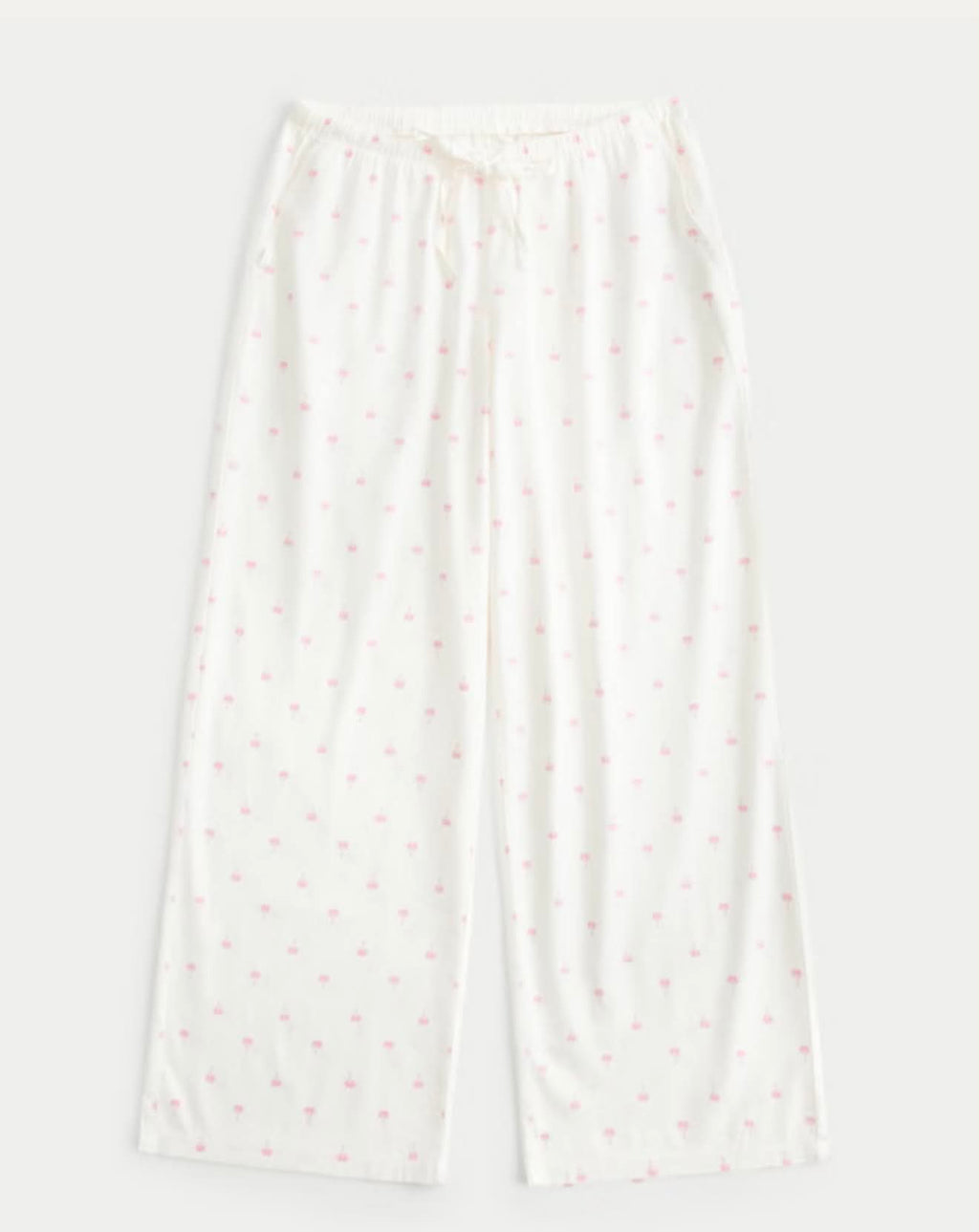Pantalones de pierna ancha Oxford