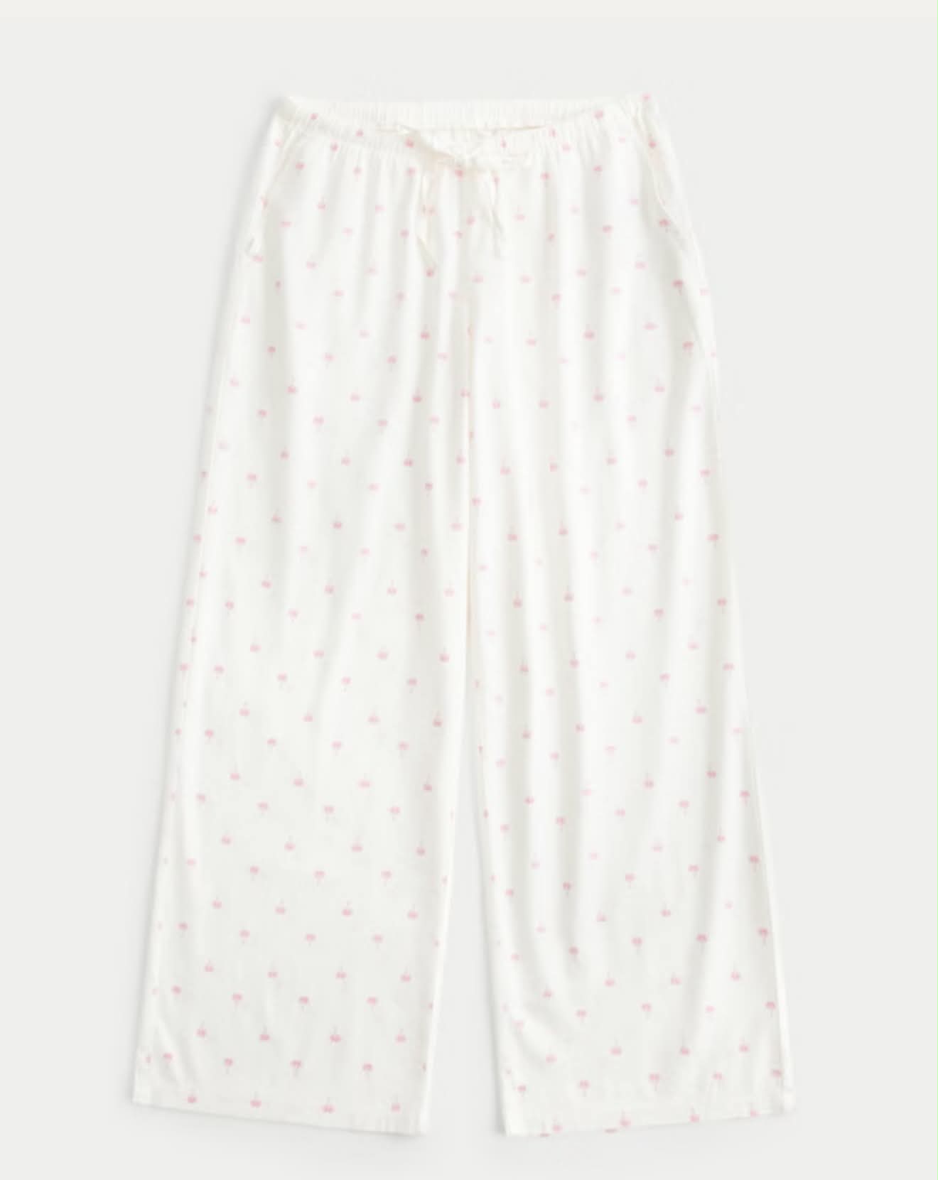 Pantalones de pierna ancha Oxford