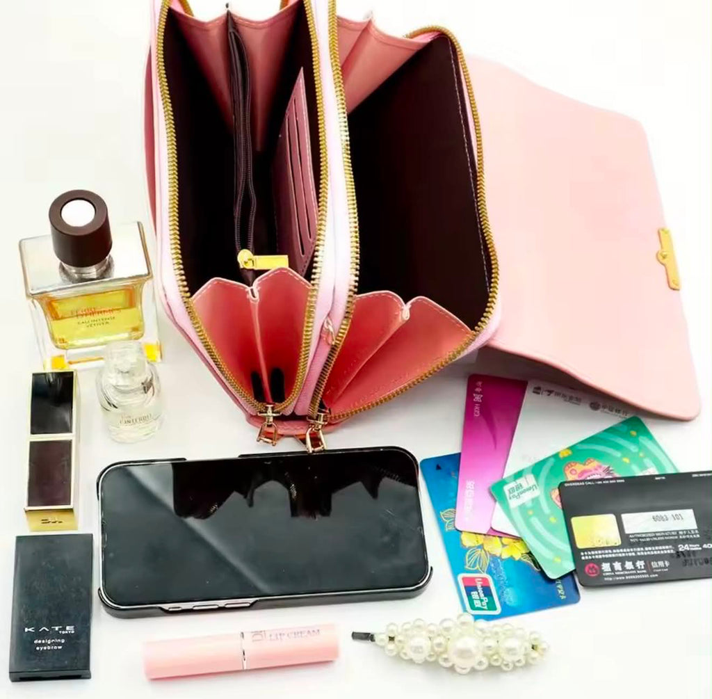 Elegant Women’s Crossbody Wallet
