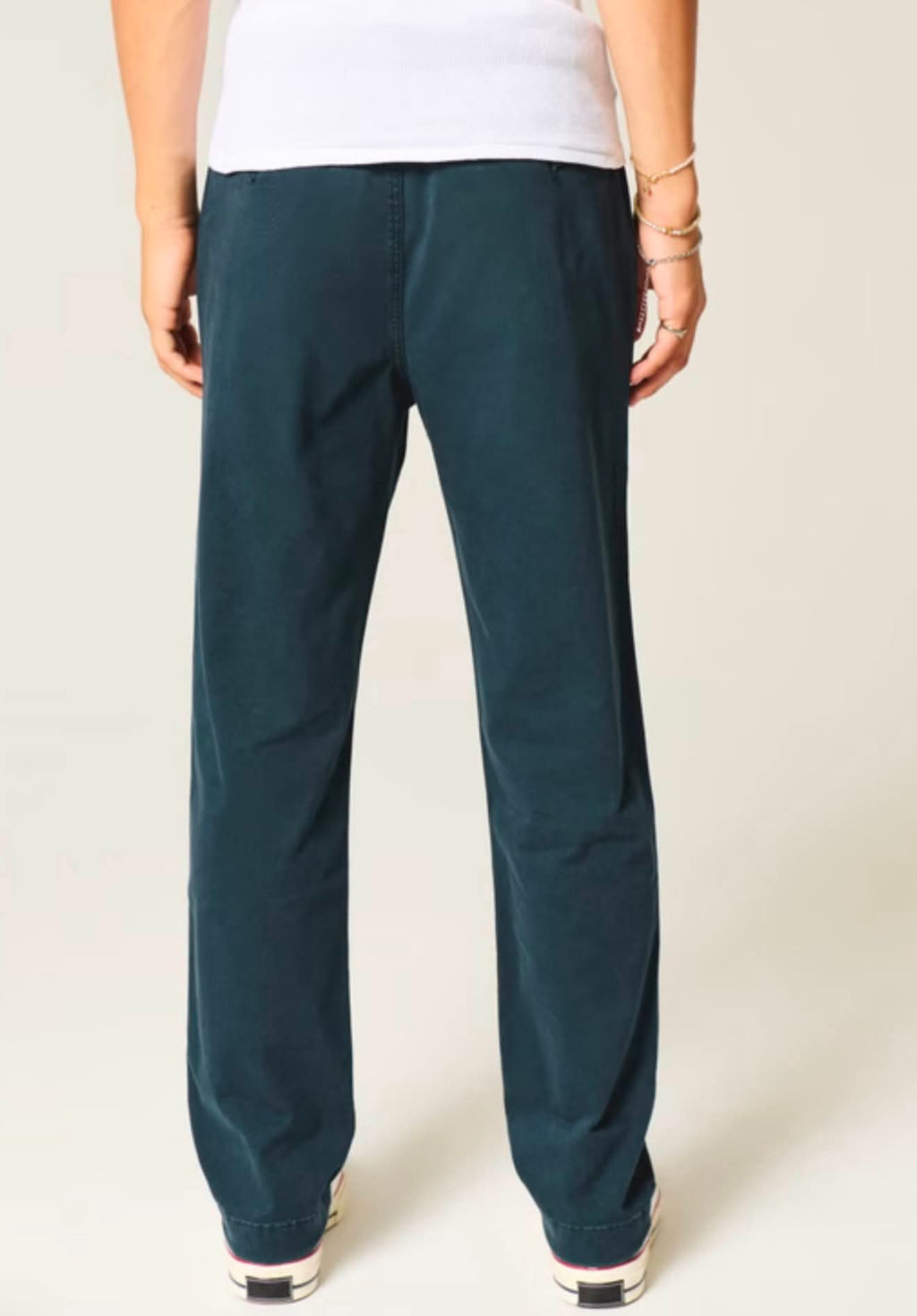 Pantalón chino de corte suelto recto