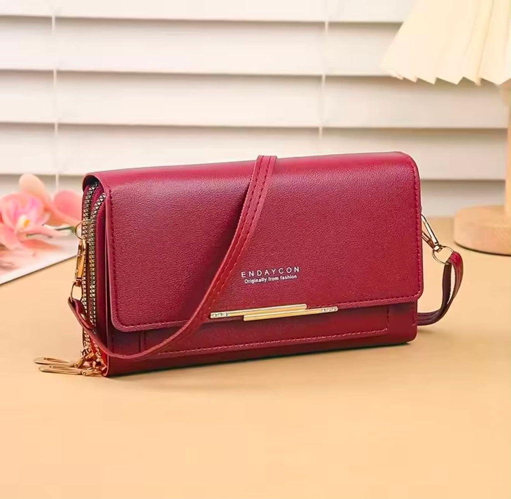 Elegant Women’s Crossbody Wallet