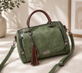 Vintage Luxe Tassel Handbag
