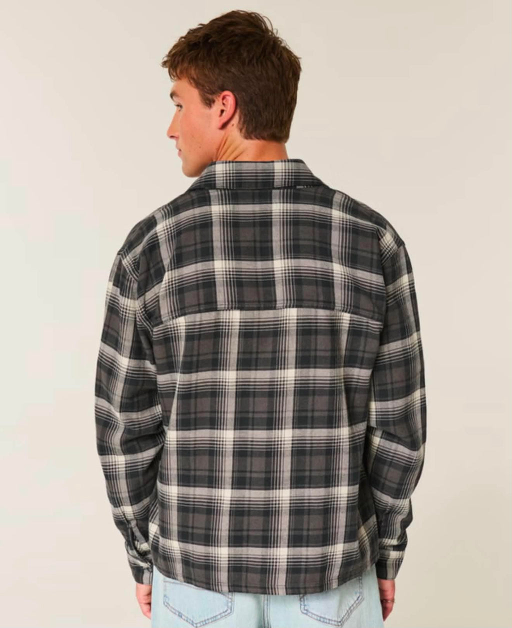 Vintage Plaid Flannel Overshirt