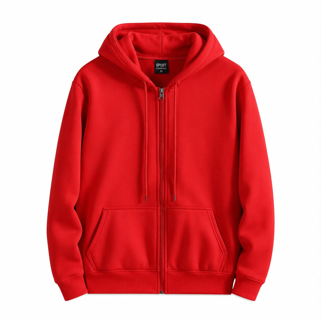 Unisex Essential Zip-Up Hoodie
