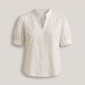 AURELINE TAILORED WHITE TOP