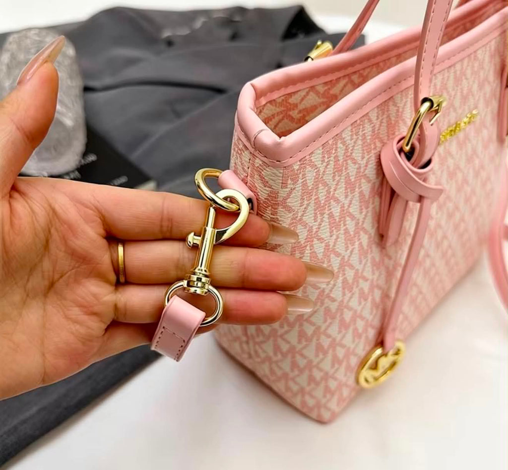 The Emblem Bag — Monogram Print Tote