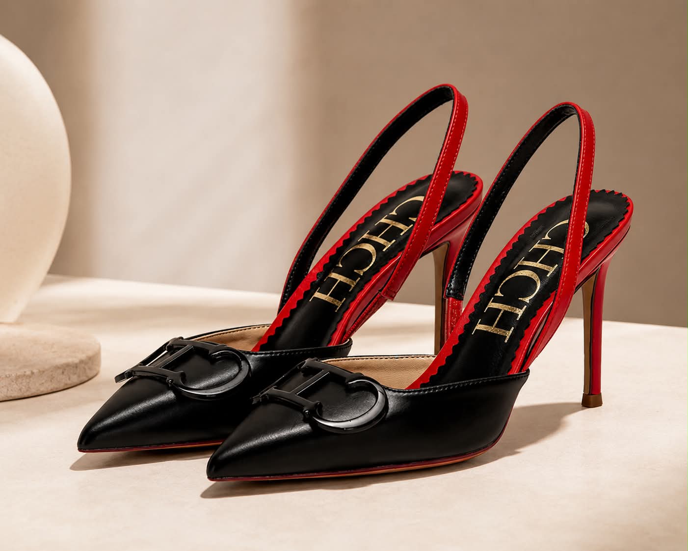 The Destiny Heel — Pointed-Toe Strappy Stiletto