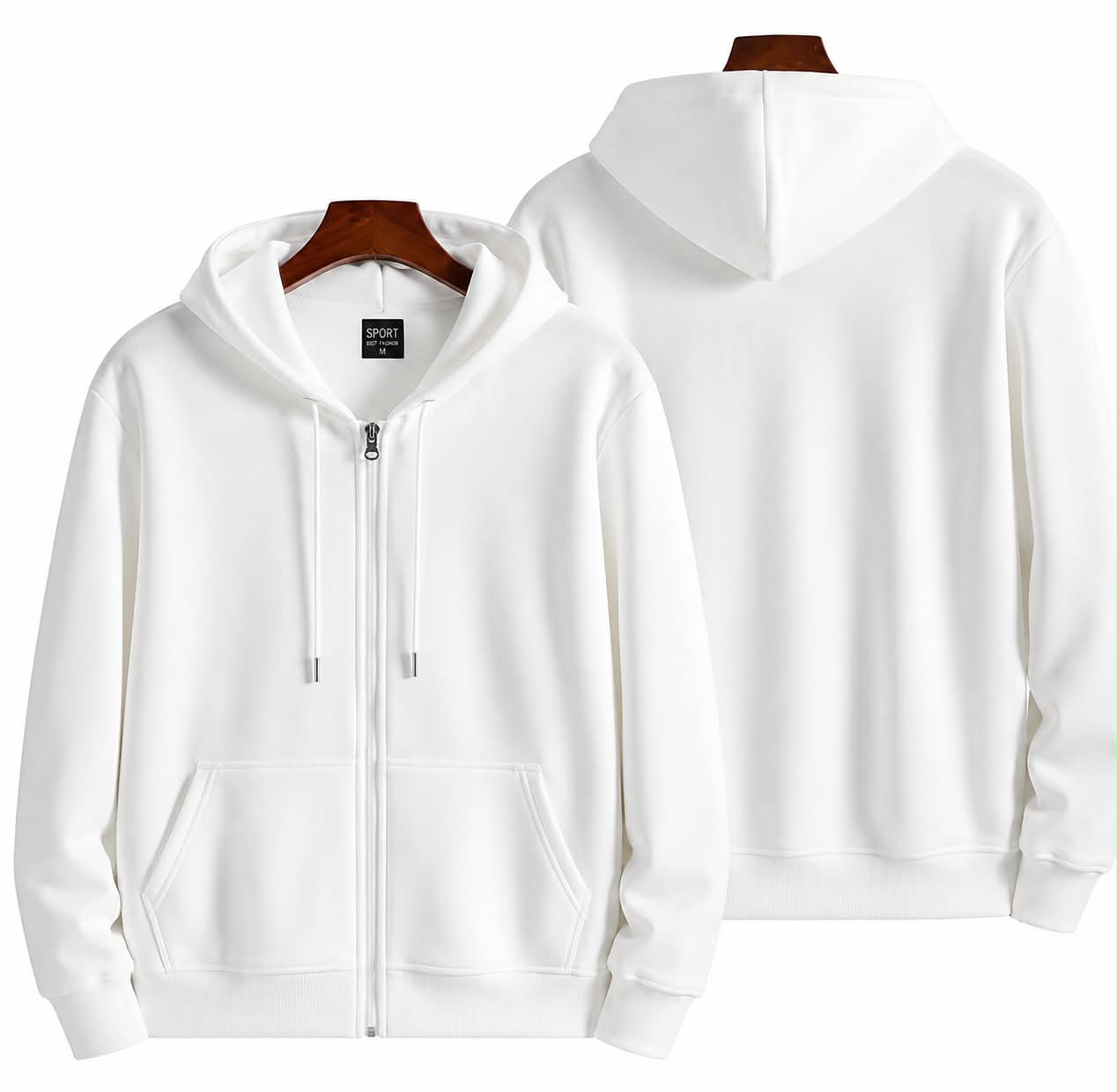 Essential Zip-Up Hoodie
