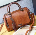Vintage Luxe Tassel Handbag