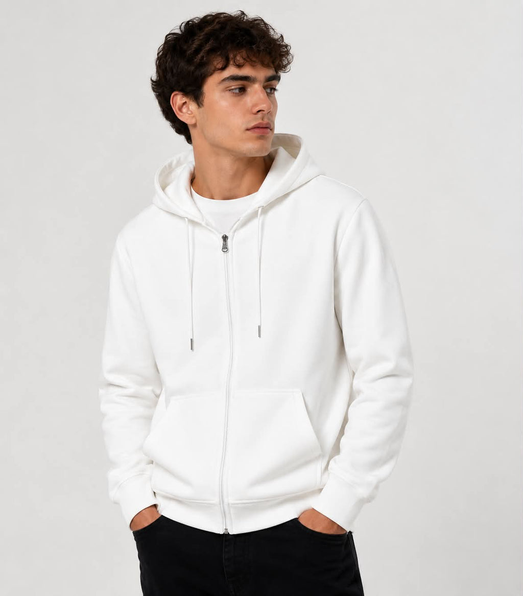 Essential Zip-Up Hoodie