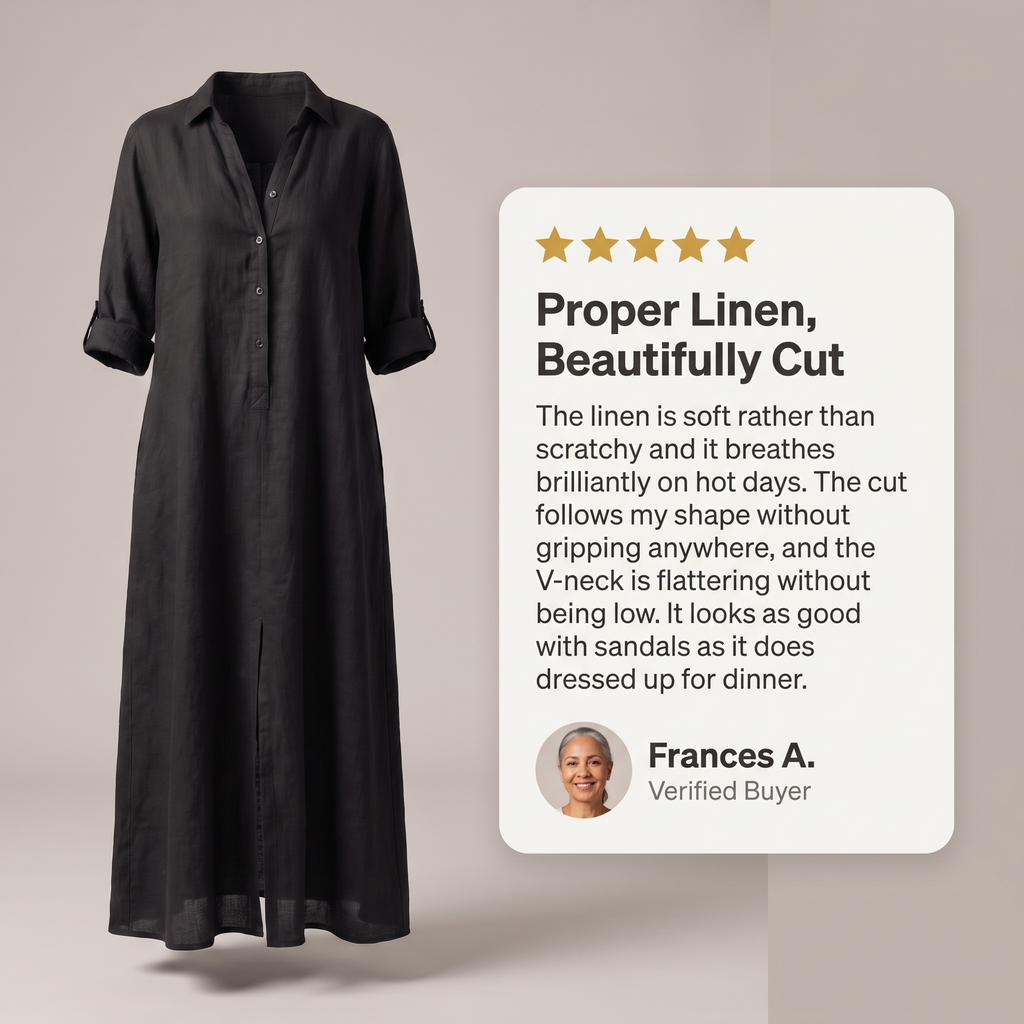 HARRIET V-NECK DRESS