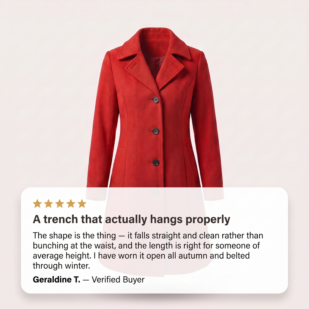 AVELINE CLASSIC TRENCH COAT