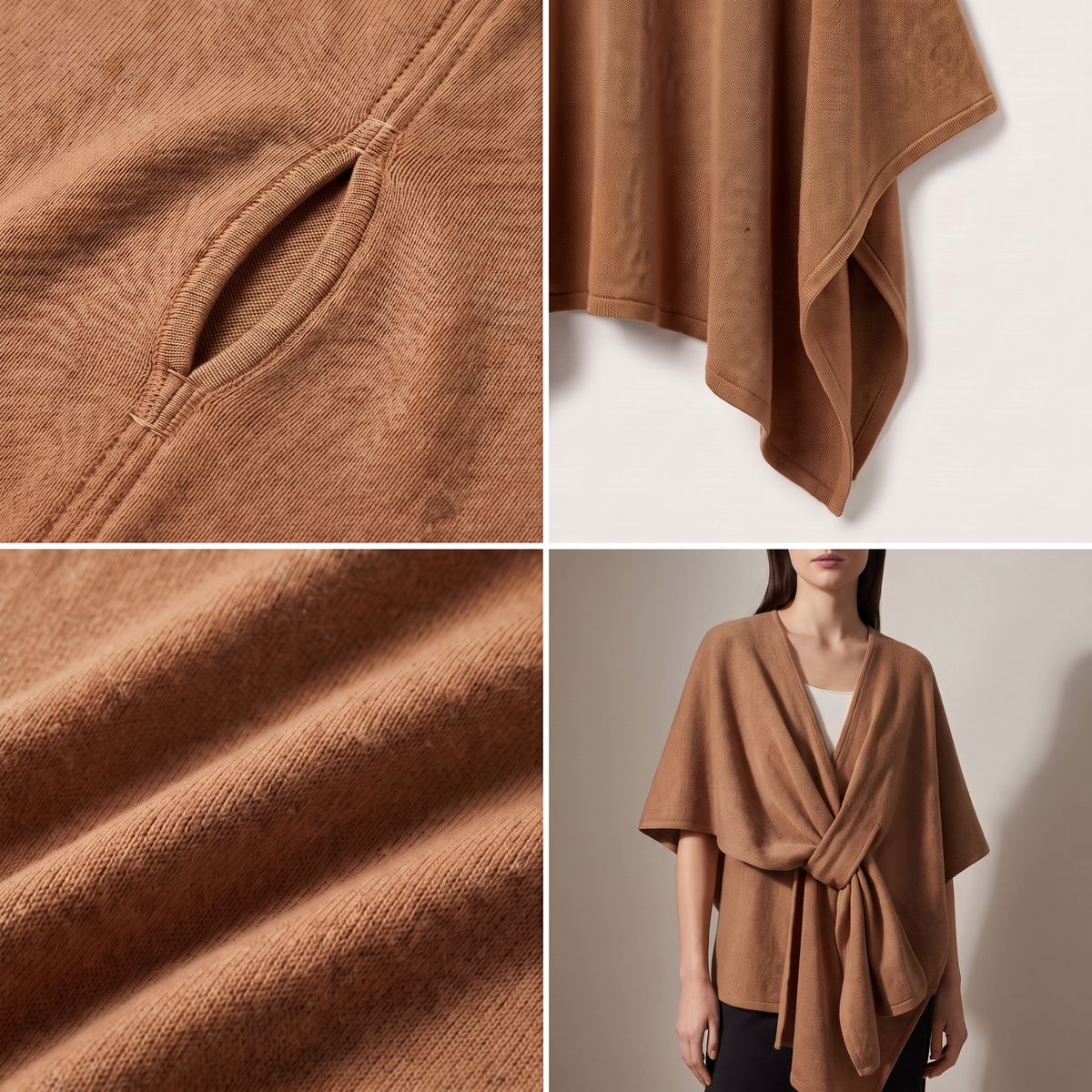 SOFT TOUCH BELTED KNIT CARDIGAN